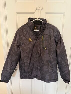 Boys Gray Insulated Jacket
